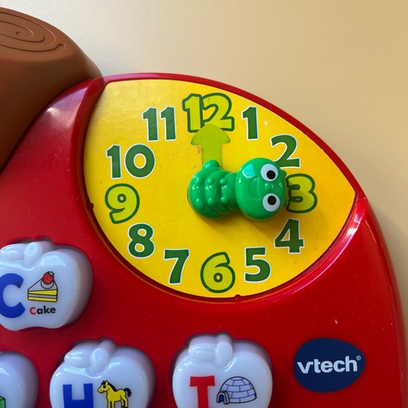 Vtech Alphabet Apple ABC Learning Red - Picture 6 of 10